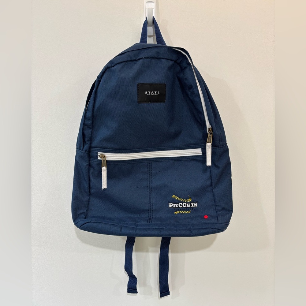 State Navy Blue Backpack